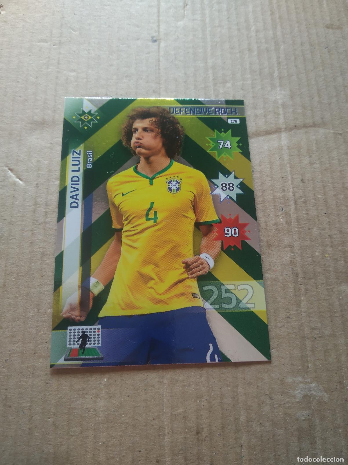 Cromos de F&uacute;tbol: 176 DAVID LUIZ BRASIL CROMO FUTBOL PANINI COPA AMERICA 2015 ADRENALYN