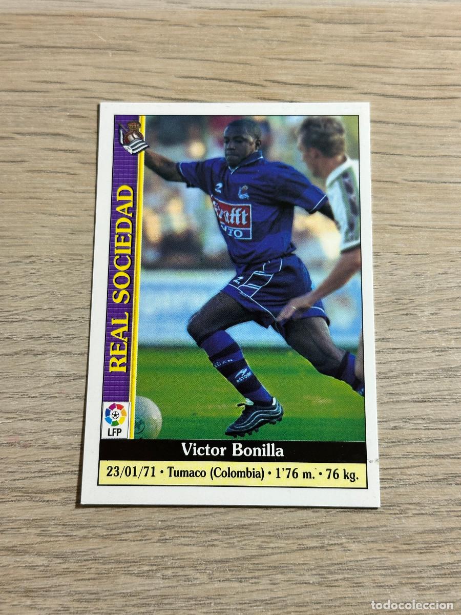 Cromos de F&uacute;tbol: BONILLA N&ordm; 472 REAL SOCIEDAD LAS FICHAS DE LA LIGA 2000 MUNDICROMO