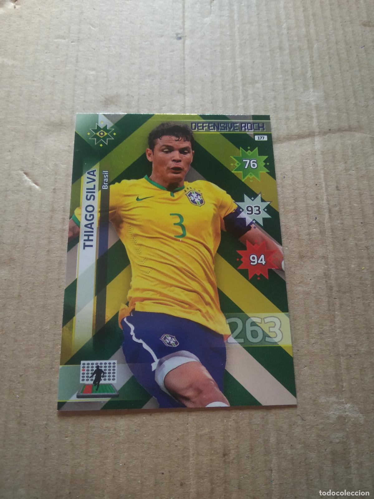 Cromos de F&uacute;tbol: 177 THIAGO SILVA BRASIL CROMO FUTBOL PANINI COPA AMERICA 2015 ADRENALYN