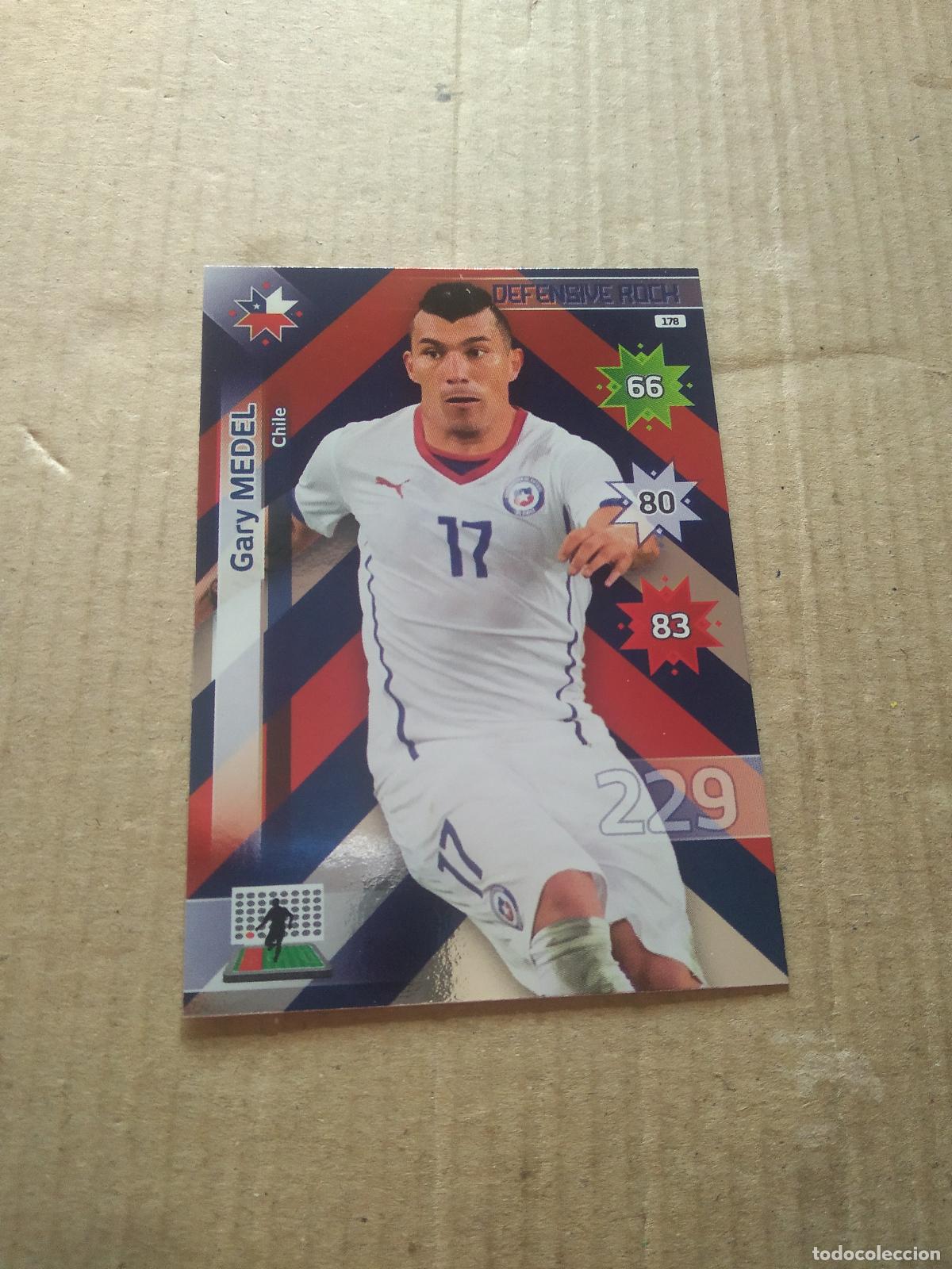 Cromos de F&uacute;tbol: 178 GARY MEDEL CHILE CROMO FUTBOL PANINI COPA AMERICA 2015 ADRENALYN