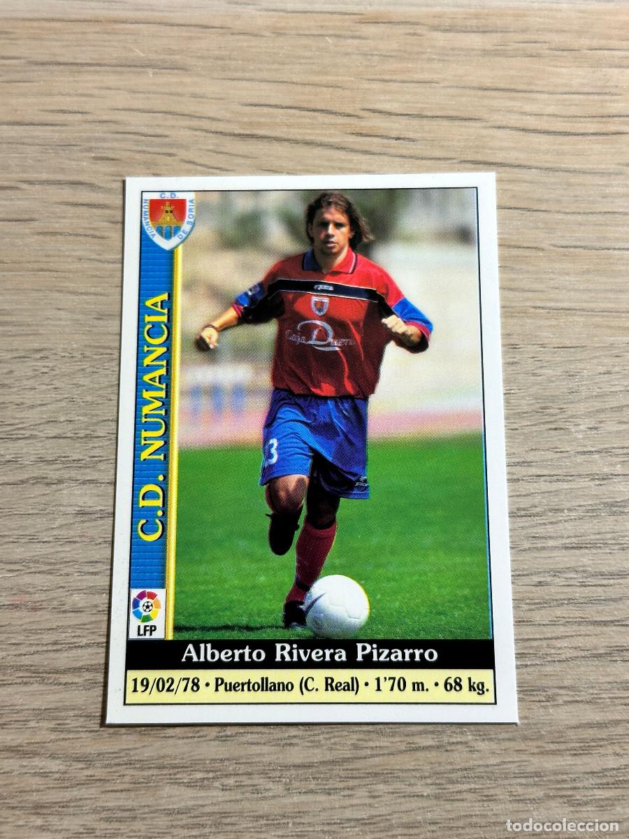 Football Stickers: RIVERA N&ordm; 506 NUMANCIA LAS FICHAS DE LA LIGA 2000 MUNDICROMO