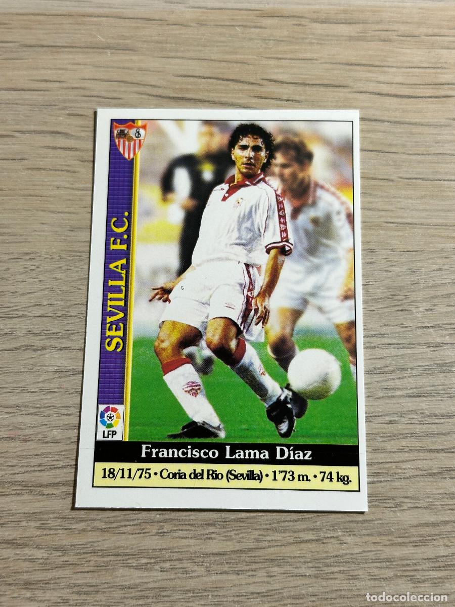 Football Stickers: FRANCISCO N&ordm; 534 SEVILLA LAS FICHAS DE LA LIGA 2000 MUNDICROMO