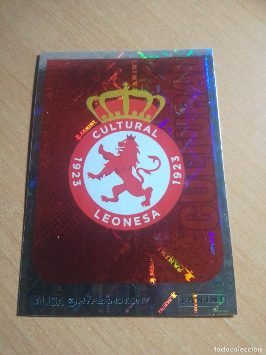 Cromos de F&uacute;tbol: 154 ESCUDO CULTURAL LEONESA 2&ordf; DIVISION HYPERMOTION 25 26 PANINI 2025 2026 NUEVO
