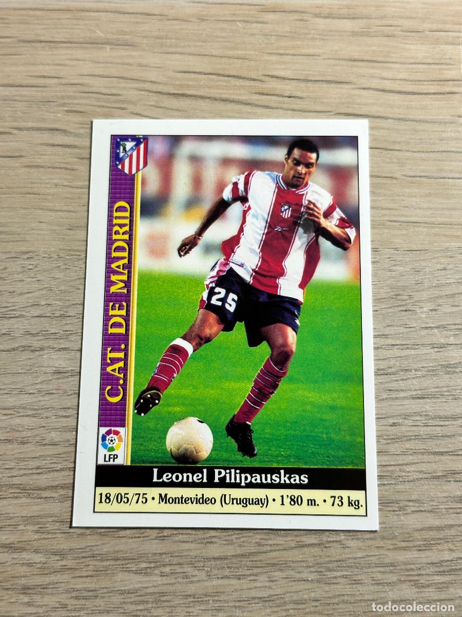 Cromos de F&uacute;tbol: PILIP AUSKAS N&ordm; 515 ATLETICO DE MADRID LAS FICHAS DE LA LIGA 2000 MUNDICROMO