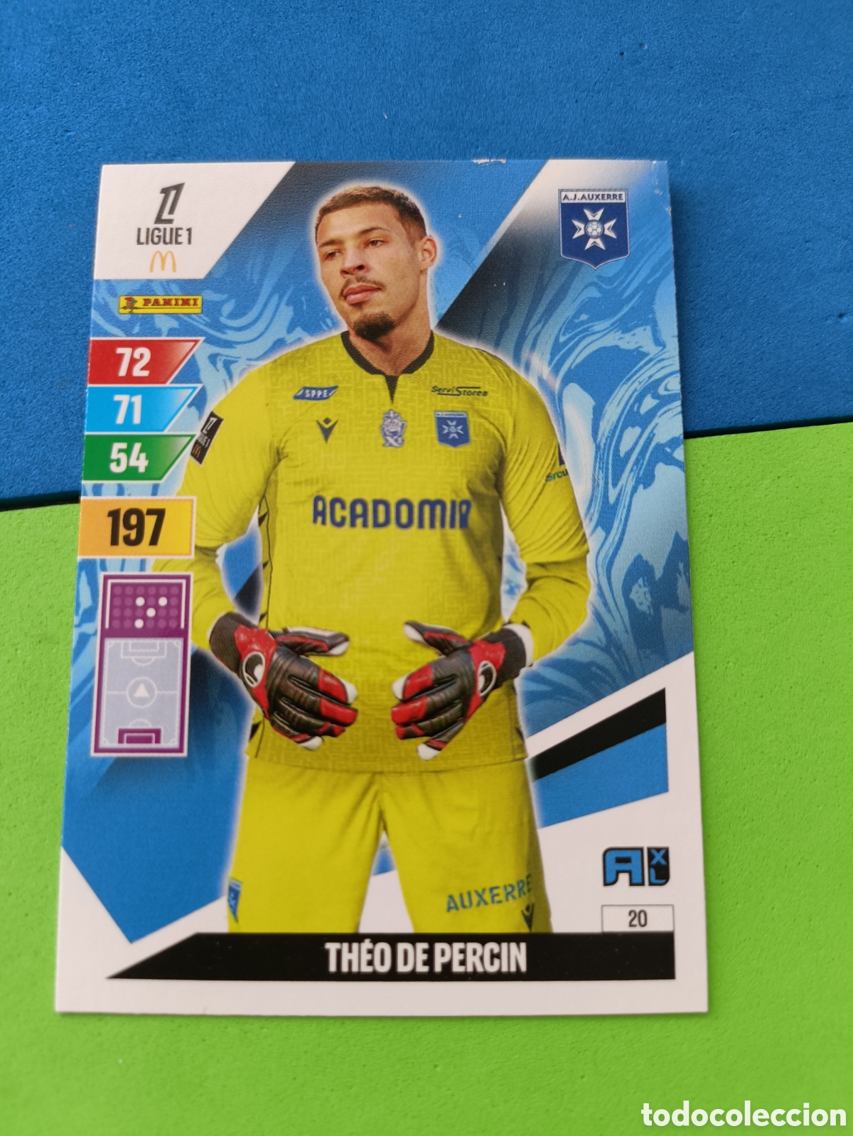 Cromos de F&uacute;tbol: LIGUE 1 FRANCIA FRANCE ADRENALYN XL 24 25 2024 2025 - 20 Theo de Percin