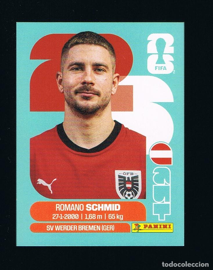 Cromos de f&uacute;tbol: STICKER FIFA WORLD CUP 2026 AUSTRIA N&ordm; 16 ROMANO SCHMID
