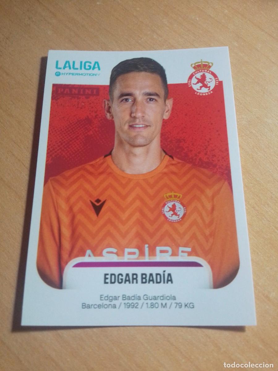 Figurine di Calcio: 156 EDGAR BADIA CULTURAL LEONESA 2&ordf; DIVISION HYPERMOTION 25 26 PANINI 2025 2026 NUEVO