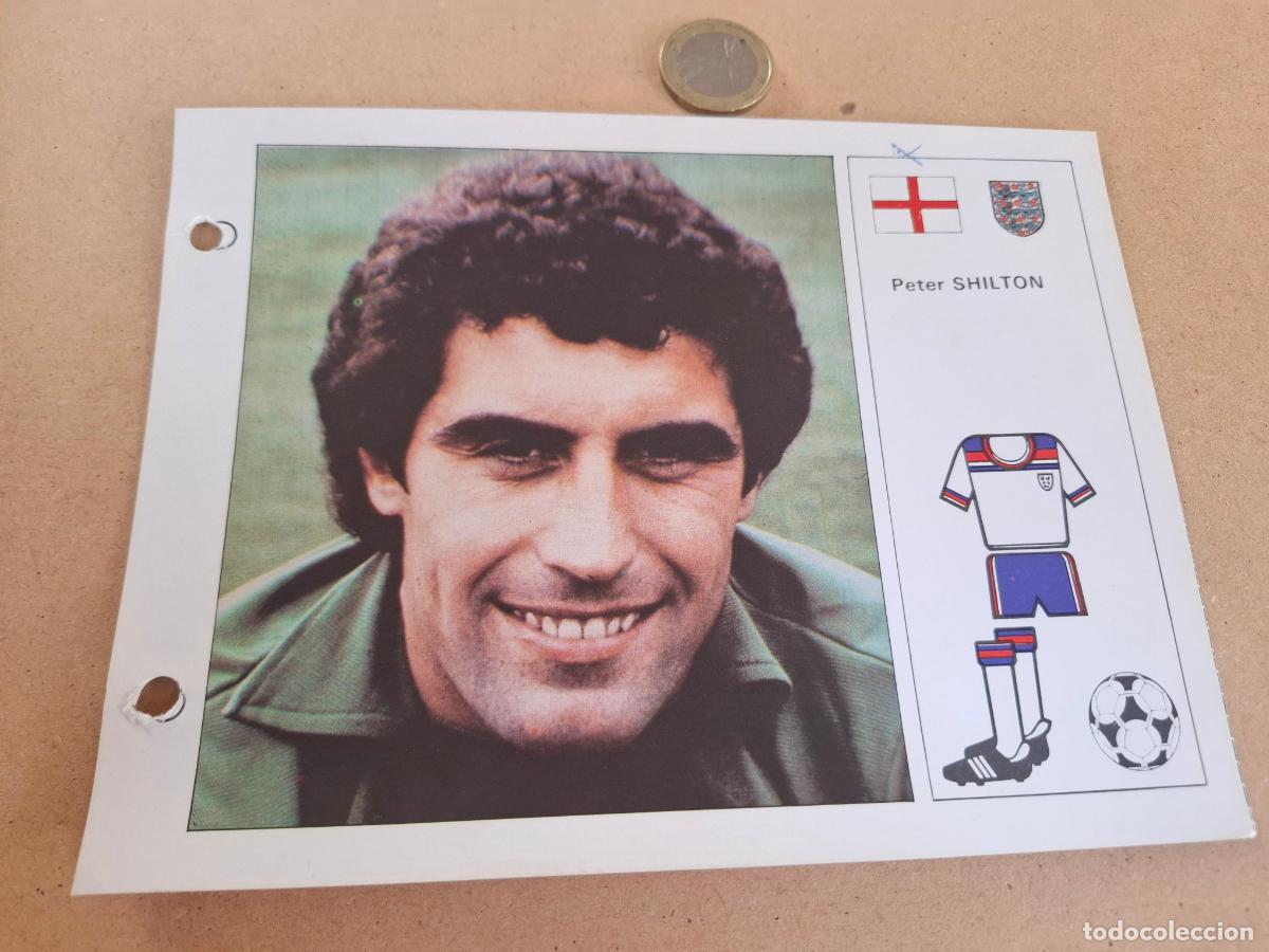 Cromos de F&uacute;tbol: ESTRELLAS DEL MUNDIAL 82 - BRUGUERA - FICHA 82 PETER SHILTON - INGLATERRA / NOTTINGHAM FOREST