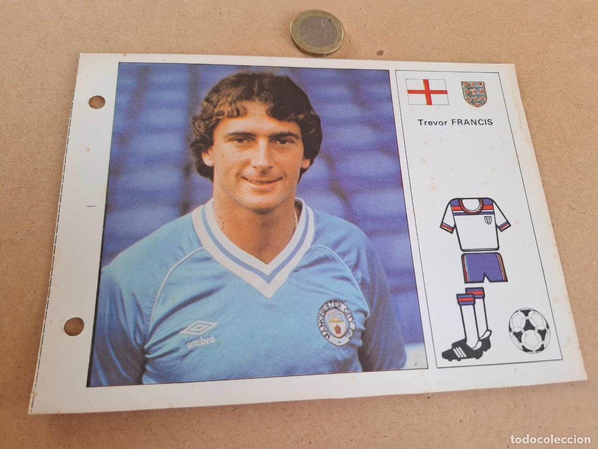 Cromos de F&uacute;tbol: ESTRELLAS DEL MUNDIAL 82 - BRUGUERA - FICHA 87 TREVOR FRANCIS - INGLATERRA / MANCHESTER CITY