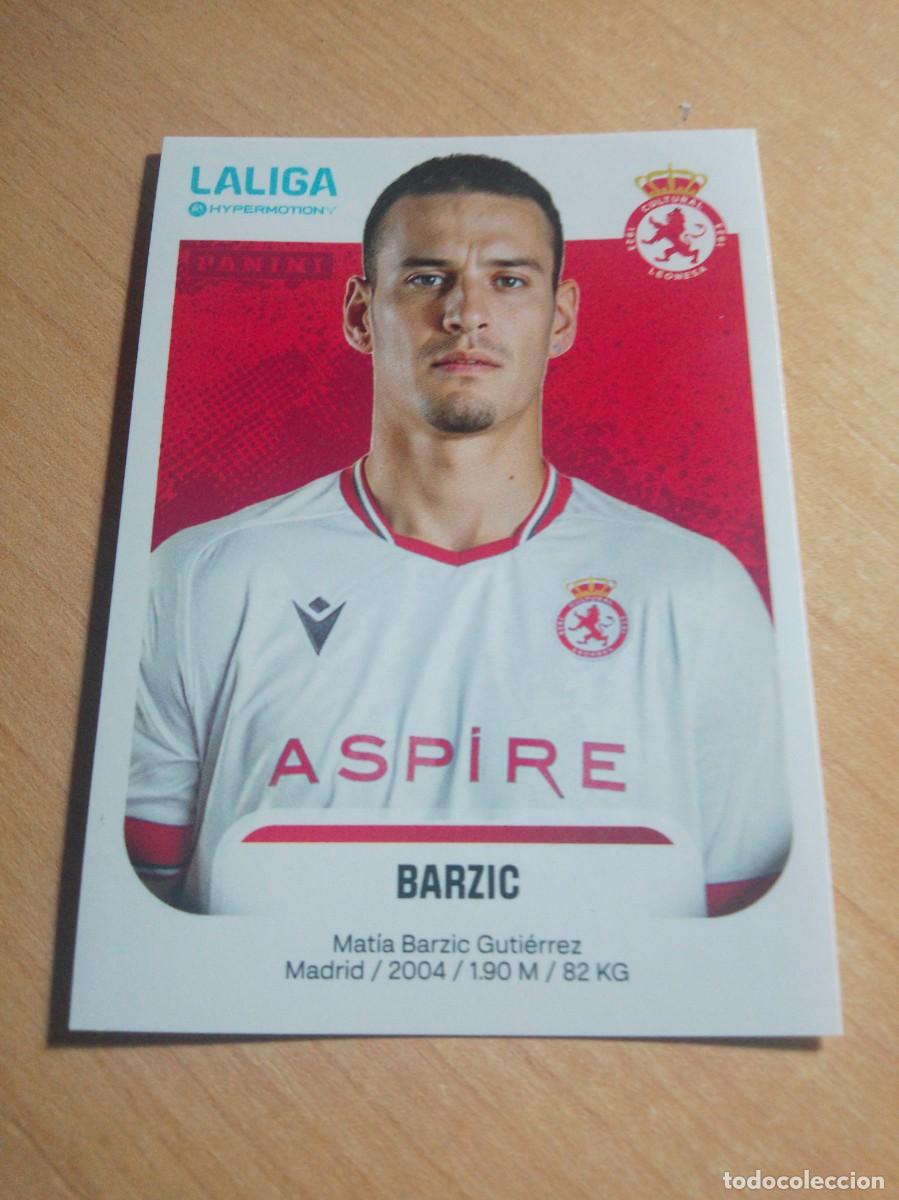Cromos de F&uacute;tbol: 161 BARZIC CULTURAL LEONESA 2&ordf; DIVISION HYPERMOTION 25 26 PANINI 2025 2026 NUEVO