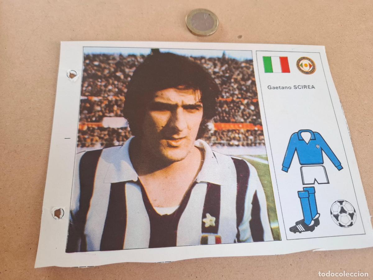 Cromos de F&uacute;tbol: ESTRELLAS DEL MUNDIAL 82 - BRUGUERA - FICHA 94 GAETANO SCIREA - ITALIA / JUVENTUS