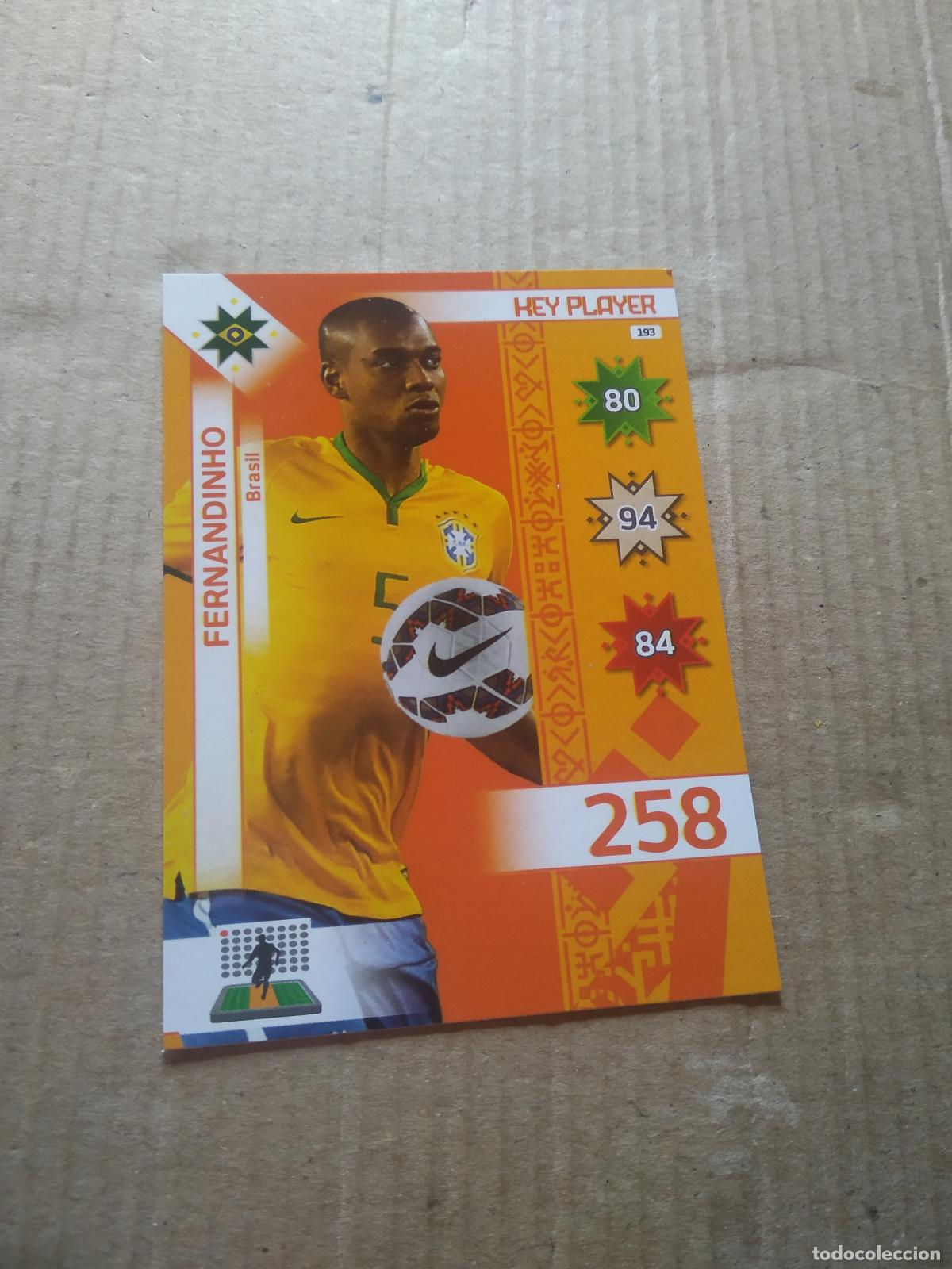 Football Stickers: 193 FERNANDINHO BRASIL CROMO FUTBOL PANINI COPA AMERICA 2015 ADRENALYN