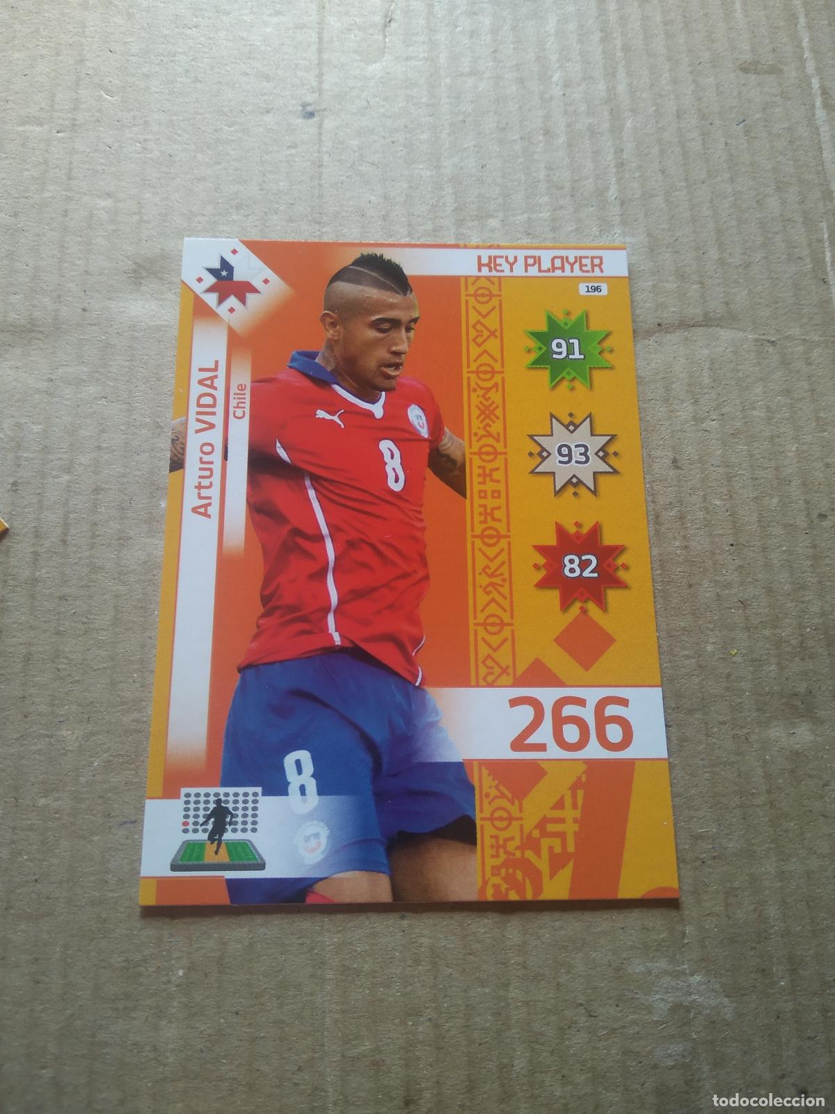 Football Stickers: 196 ARTURO VIDAL CHILE CROMO FUTBOL PANINI COPA AMERICA 2015 ADRENALYN