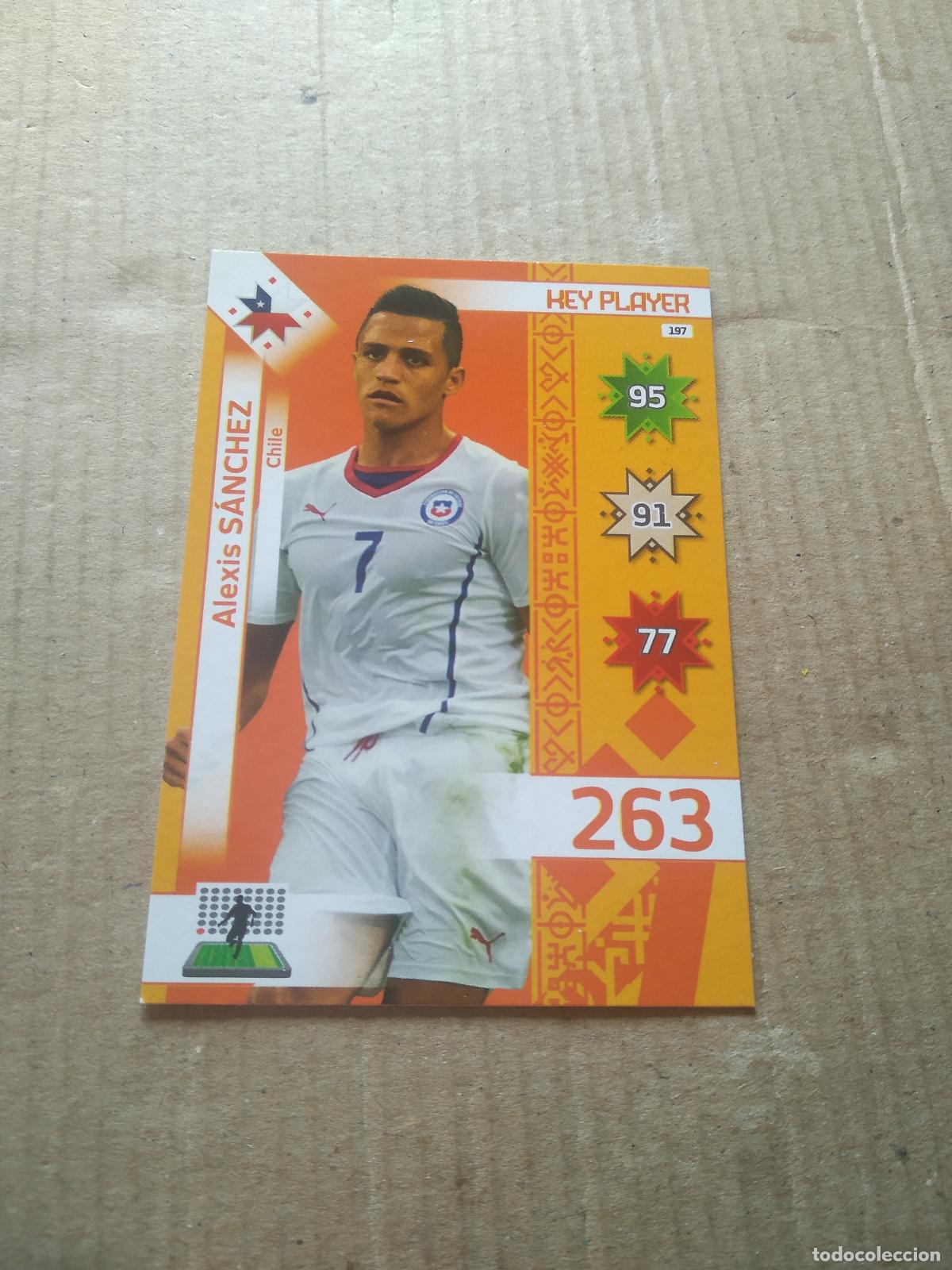 Football Stickers: 197 ALEXIS SANCHEZ CHILE CROMO FUTBOL PANINI COPA AMERICA 2015 ADRENALYN
