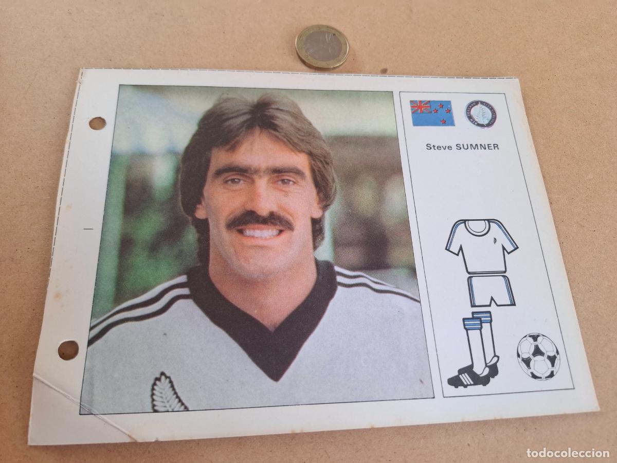 Cromos de F&uacute;tbol: ESTRELLAS DEL MUNDIAL 82 - BRUGUERA - FICHA 103 STEVE SUMNER - NUEVA ZELANDA / ADELAIDA