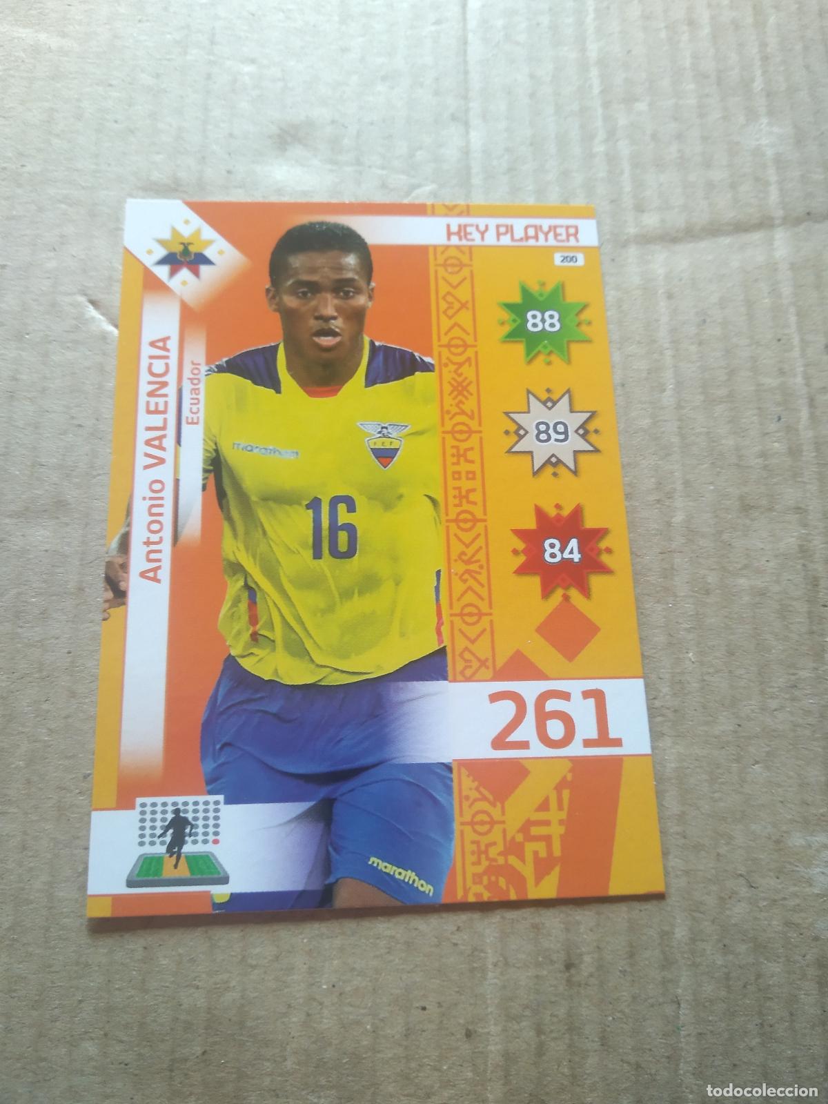 Football Stickers: 200 ANTONIO VALENCIA ECUADOR CROMO FUTBOL PANINI COPA AMERICA 2015 ADRENALYN