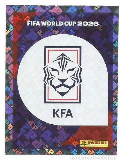 Cromos de Futebol: MUNDIAL FIFA CUP 2026 - PANINI - ESCUDO KOREA - KOR 1
