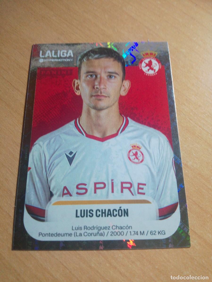 Fu&szlig;ball-Sticker: 167 LUIS CHACON CULTURAL LEONESA 2&ordf; DIVISION HYPERMOTION 25 26 PANINI 2025 2026 NUEVO