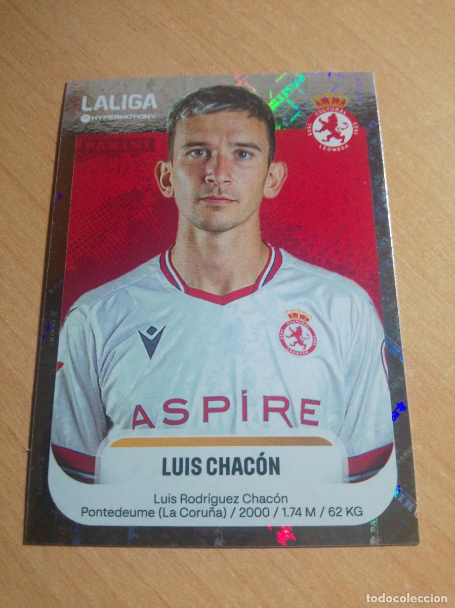 Cartes &agrave; collectionner de Football: 167 LUIS CHACON CULTURAL LEONESA 2&ordf; DIVISION HYPERMOTION 25 26 PANINI 2025 2026 NUEVO