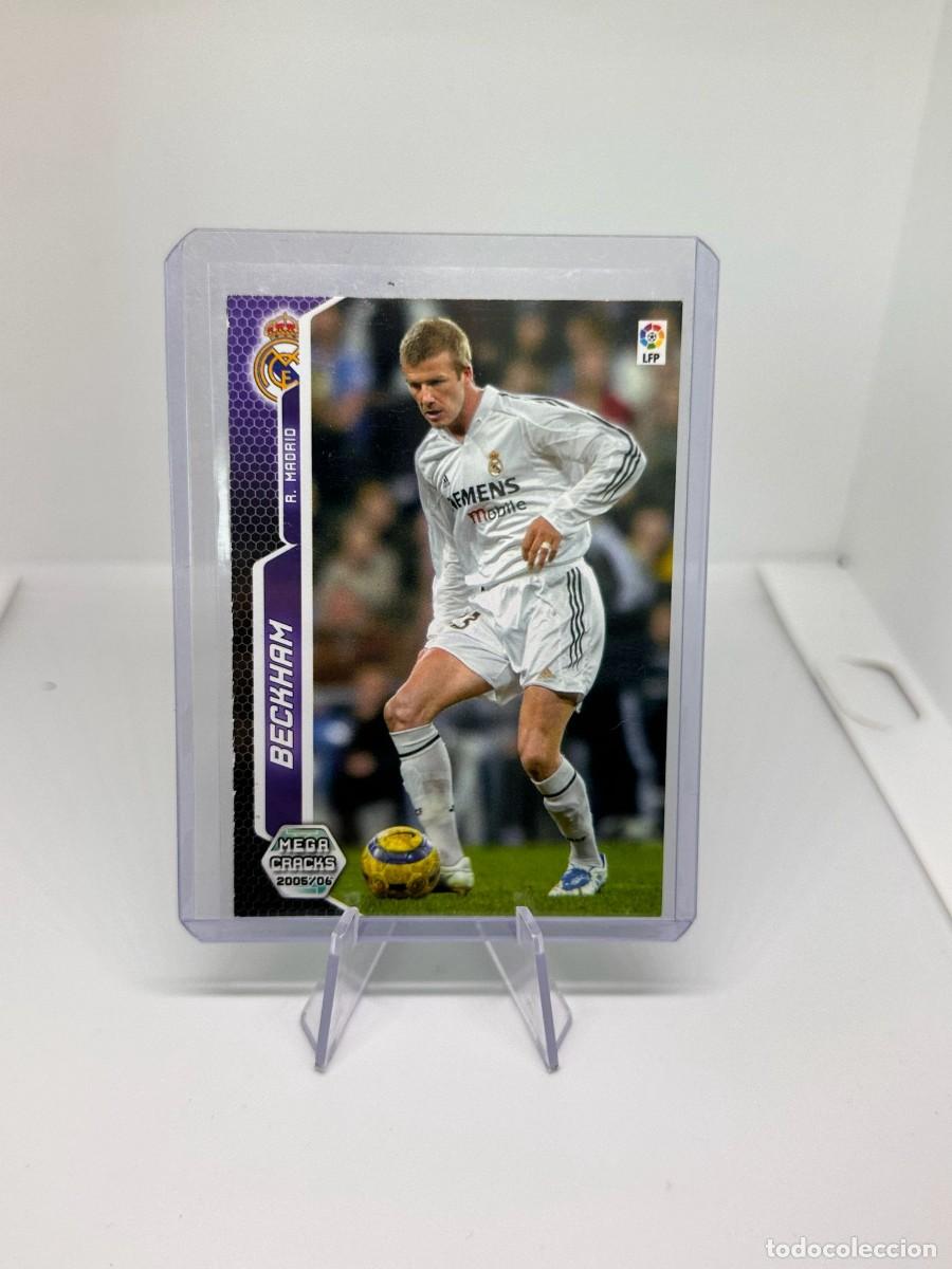 Figurine di Calcio: Beckham 192 Real Madrid Panini Megacracks 2005 06