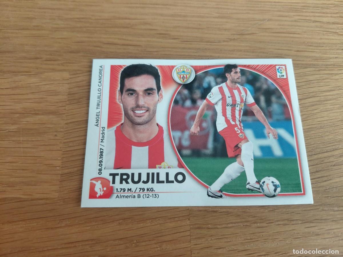 Football Stickers: Trujillo -- n&ordm; 4 -- Almer&iacute;a -- 14/15 -- Este -- Nunca pegado