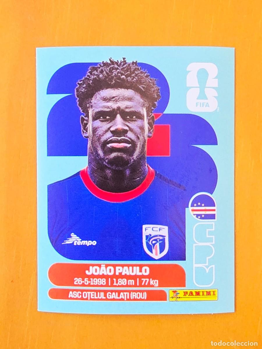 Cartes &agrave; collectionner de Football: CPV 8 Jo&atilde;o Paulo, Cabo Verde, Panini FIFA World Cup Mundial 2026 Sticker