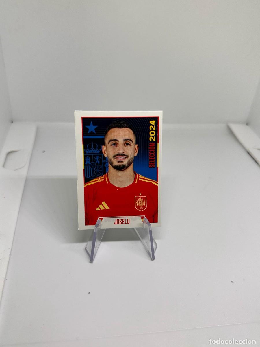 Cromos de F&uacute;tbol: Joselu Espa&ntilde;a Jugon Poster Seleccion 2024