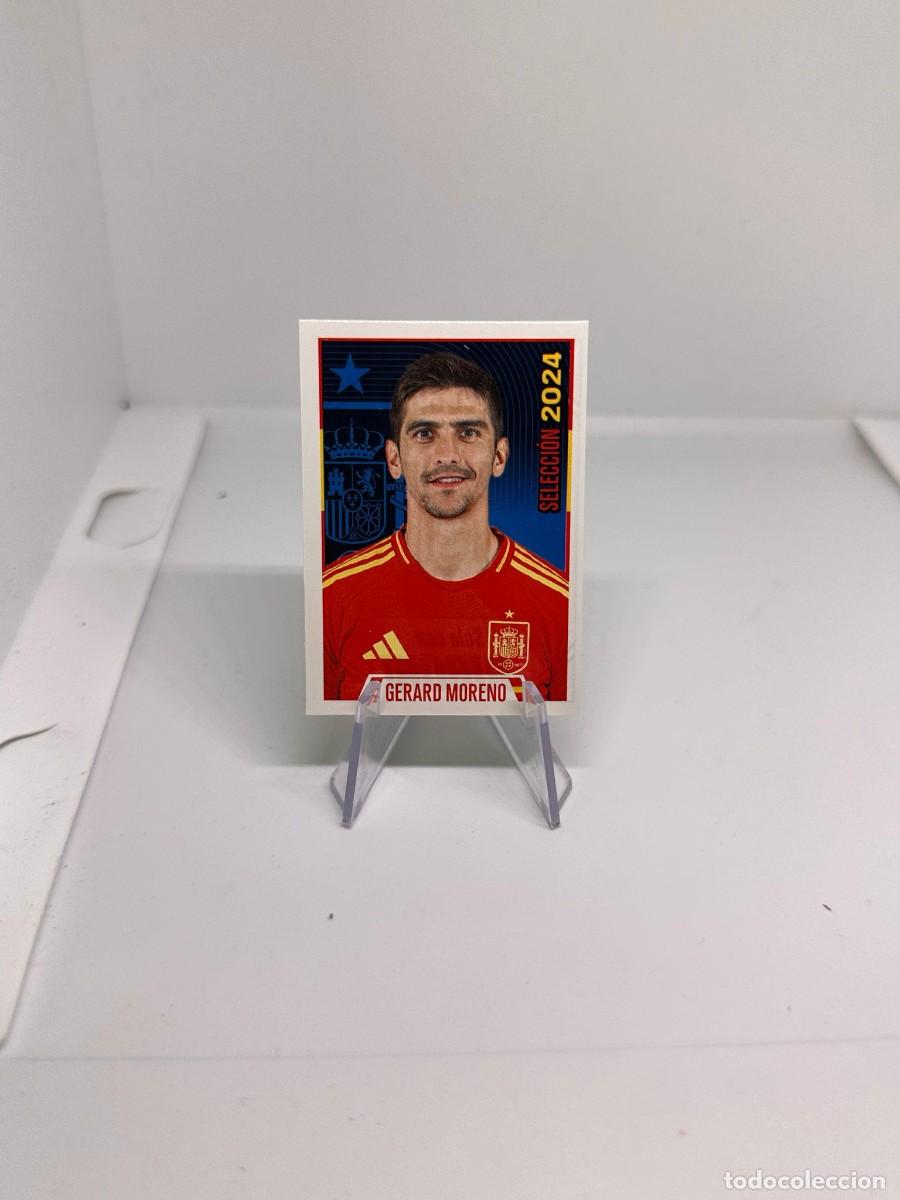 Cromos de F&uacute;tbol: Gerard Moreno Espa&ntilde;a Jugon Poster Seleccion 2024