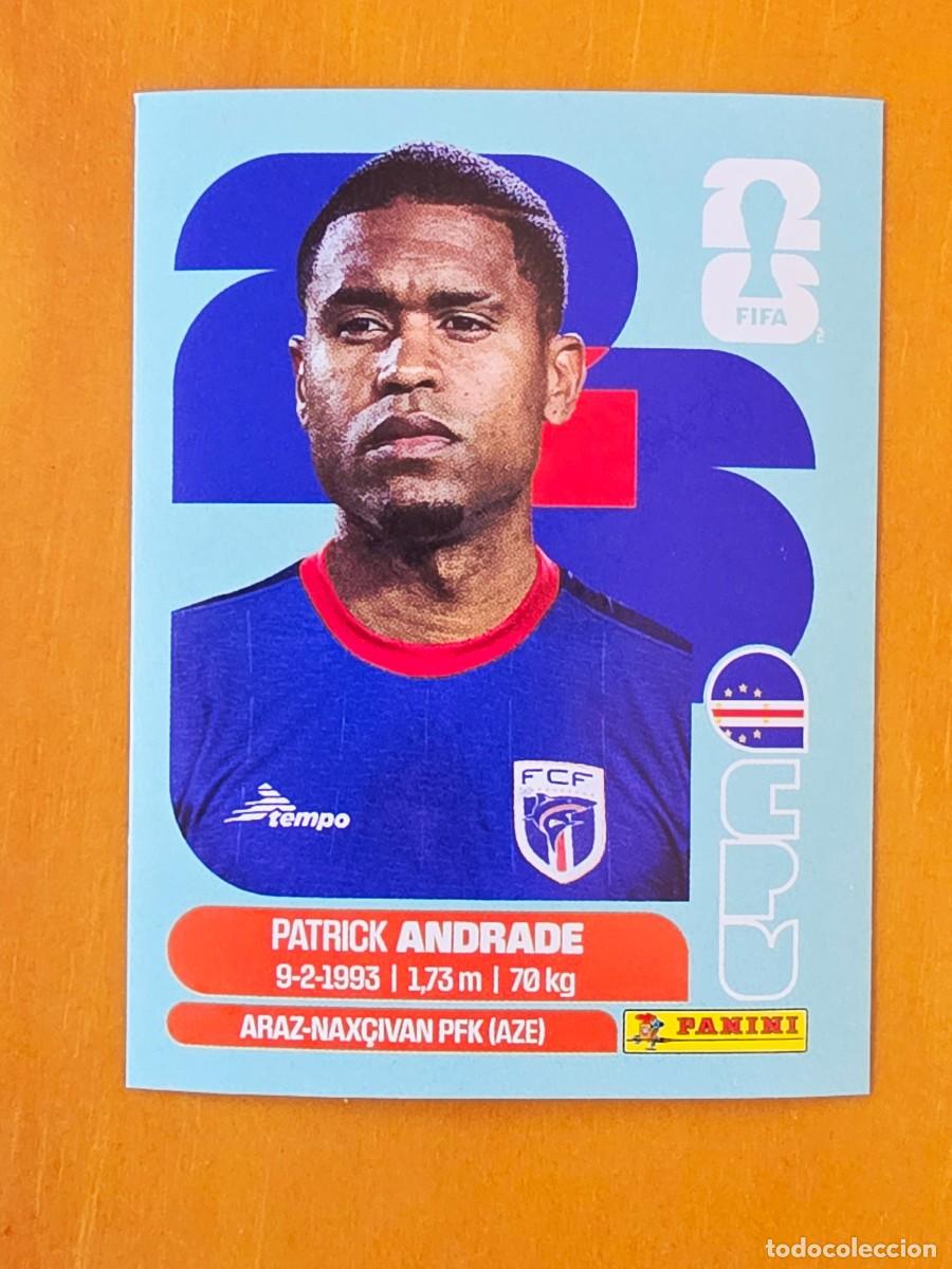 Cromos de F&uacute;tbol: CPV 11 Patrick Andrade, Cabo Verde, Panini FIFA World Cup Mundial 2026 Sticker