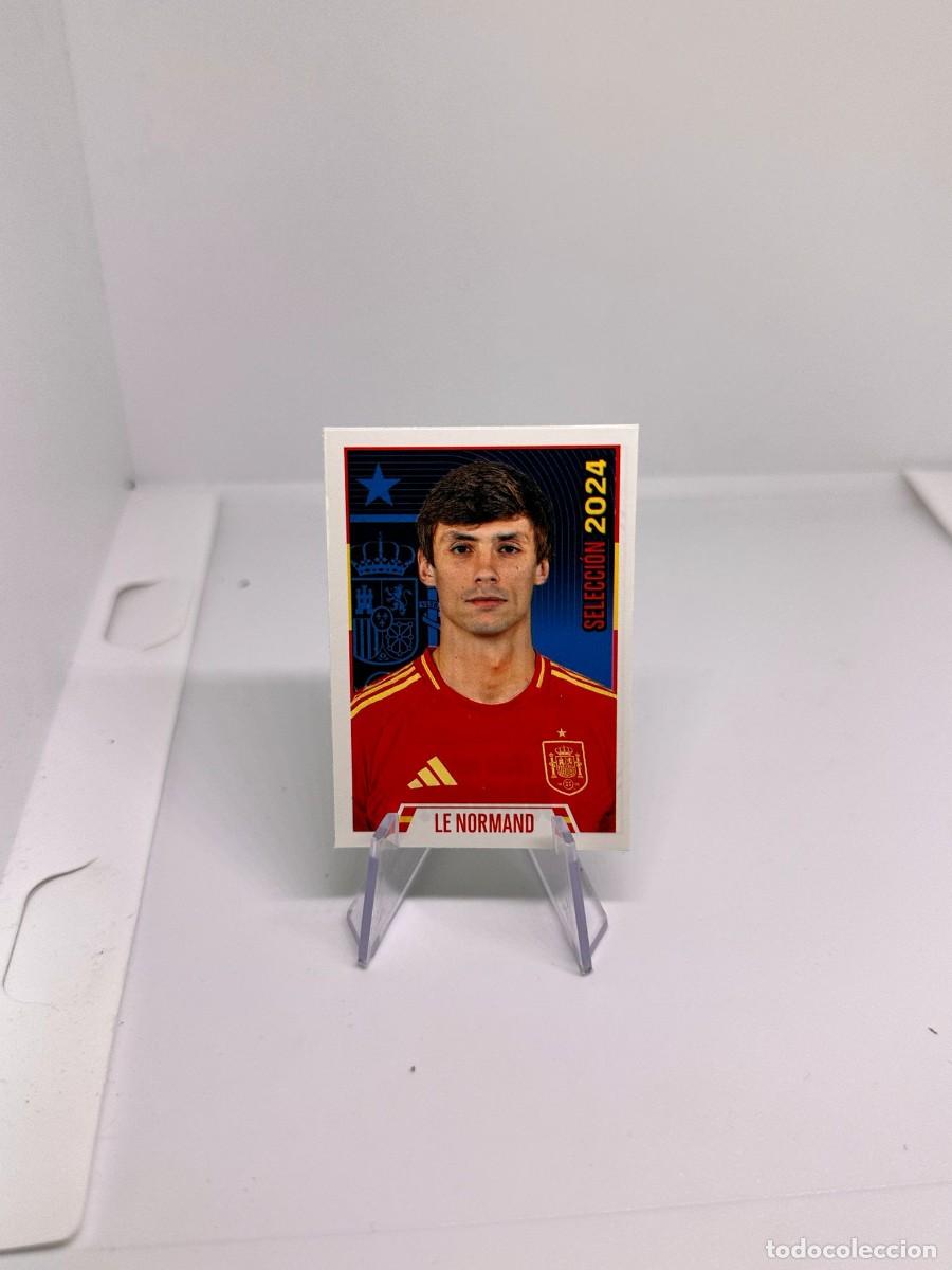 Cromos de F&uacute;tbol: Le Normand Espa&ntilde;a Jugon Poster Seleccion 2024