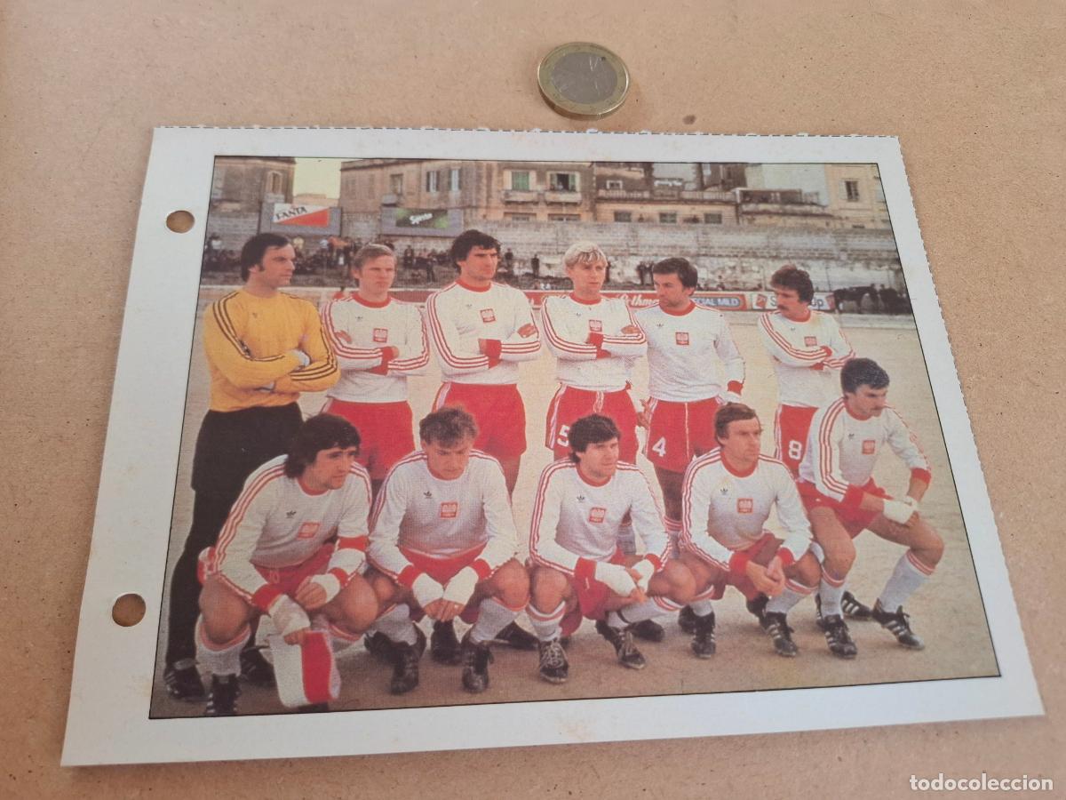 Cromos de F&uacute;tbol: ESTRELLAS DEL MUNDIAL 82 - BRUGUERA - FICHA 108 SELECCI&Oacute;N POLONIA