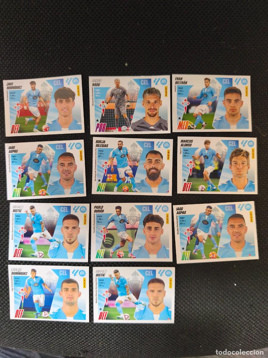 Cartes &agrave; collectionner de Football: 11 cromos nuevos liga 2025-26 celta de Vigo