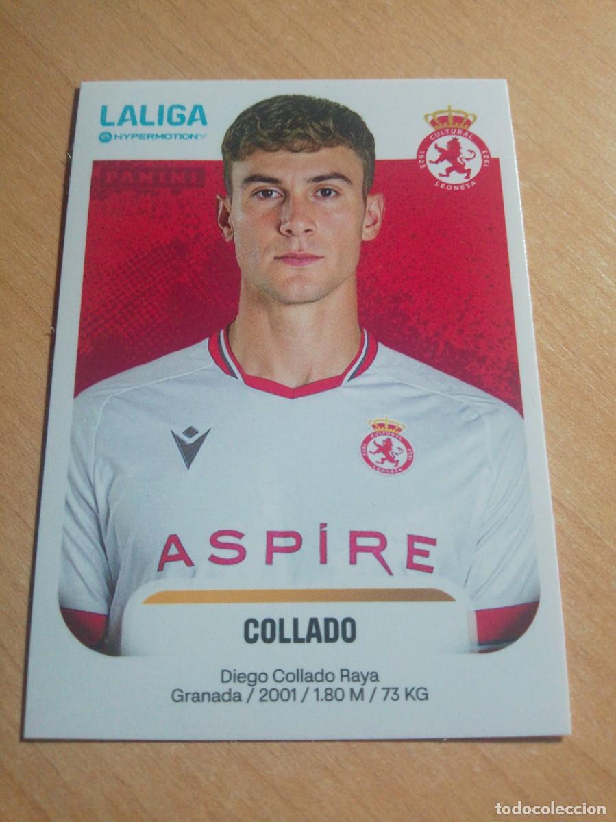 Cromos de f&uacute;tbol: 168 B COLLADO CULTURAL LEONESA 2&ordf; DIVISION HYPERMOTION 25 26 PANINI 2025 2026 NUEVO
