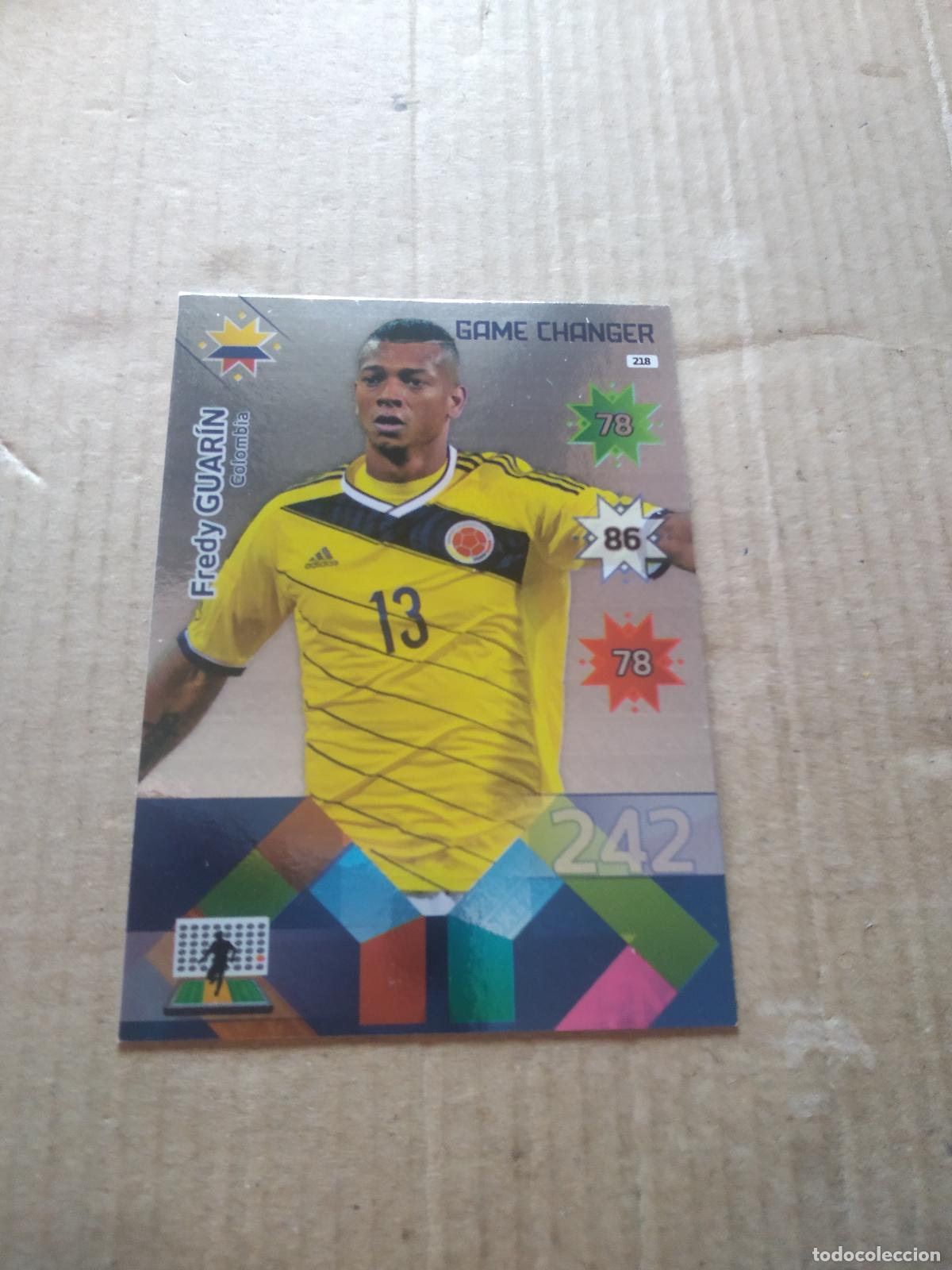 Cromos de F&uacute;tbol: 218 FREDY GUARIN COLOMBIA CROMO FUTBOL PANINI COPA AMERICA 2015 ADRENALYN