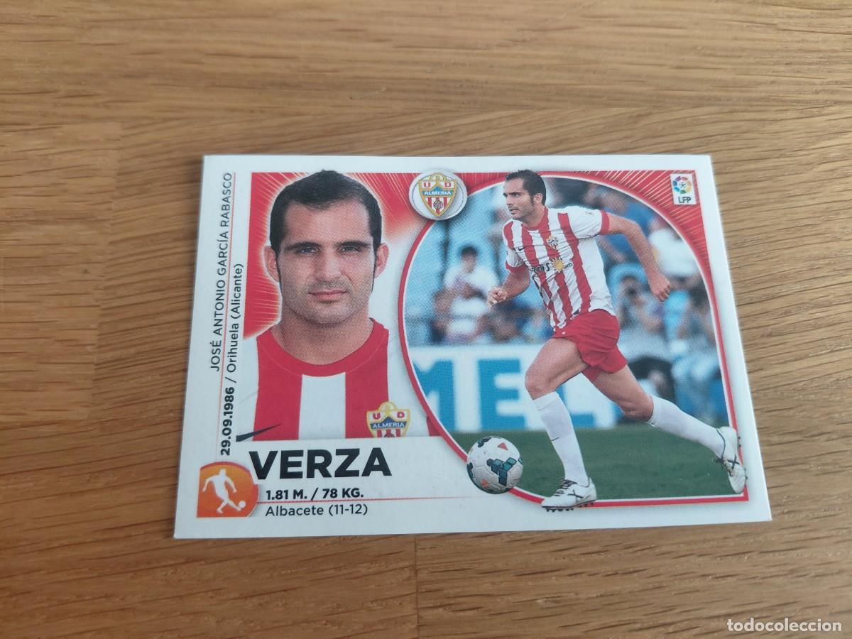 Cromos de F&uacute;tbol: Verza -- n&ordm; 11 -- Almer&iacute;a -- 14/15 -- Este -- Nunca pegado