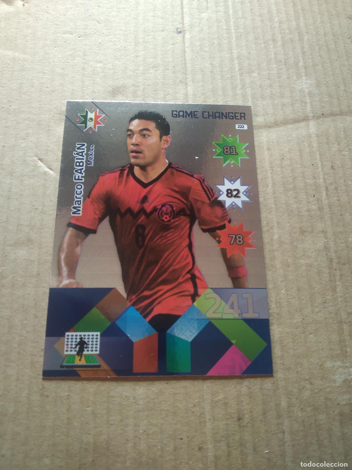 Cromos de F&uacute;tbol: 222 MARCO FABIAN MEXICO CROMO FUTBOL PANINI COPA AMERICA 2015 ADRENALYN