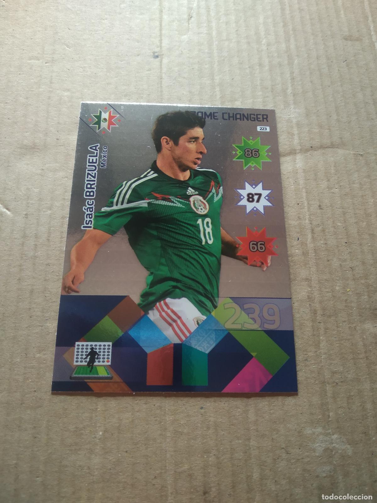 Cromos de F&uacute;tbol: 223 ISAAC BRIZUELA MEXICO CROMO FUTBOL PANINI COPA AMERICA 2015 ADRENALYN