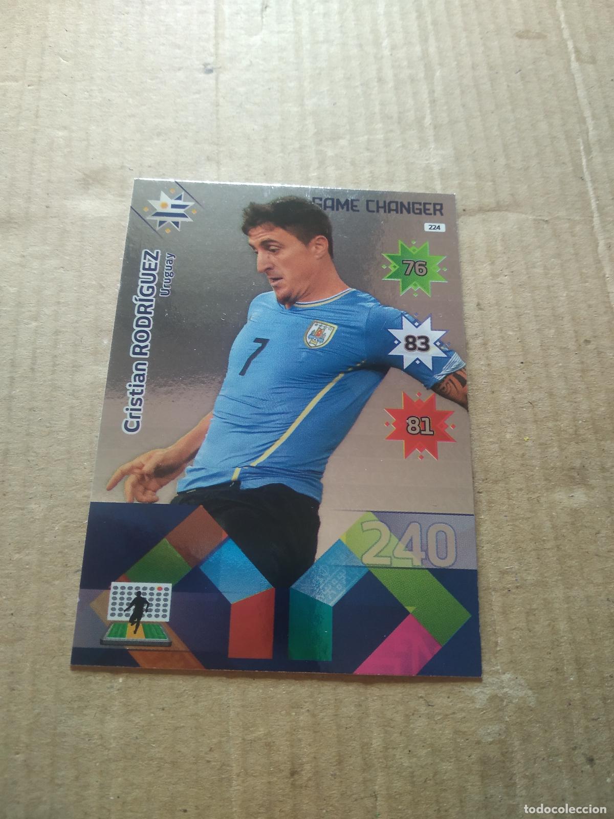 Cromos de F&uacute;tbol: 224 CRISTIAN RODRIGUEZ URUGUAY CROMO FUTBOL PANINI COPA AMERICA 2015 ADRENALYN
