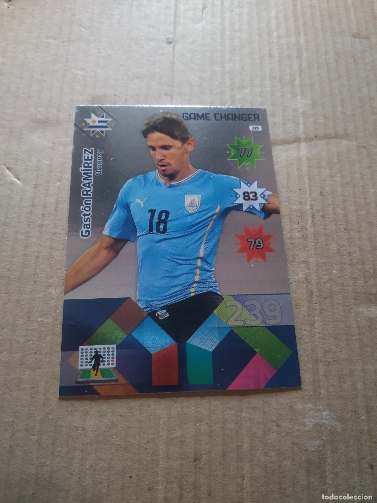 Cromos de F&uacute;tbol: 225 GASTON RAMIREZ URUGUAY CROMO FUTBOL PANINI COPA AMERICA 2015 ADRENALYN
