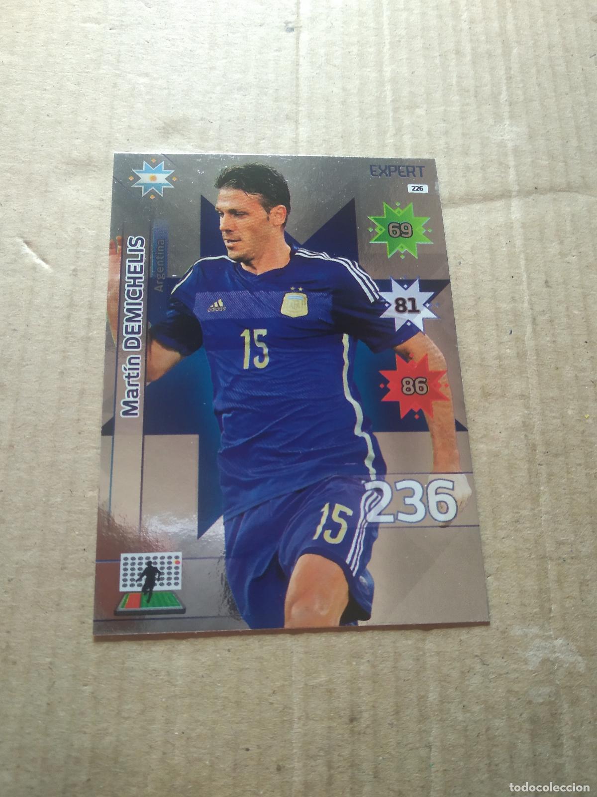 Cromos de F&uacute;tbol: 226 MARTIN DEMICHELIS URUGUAY CROMO FUTBOL PANINI COPA AMERICA 2015 ADRENALYN