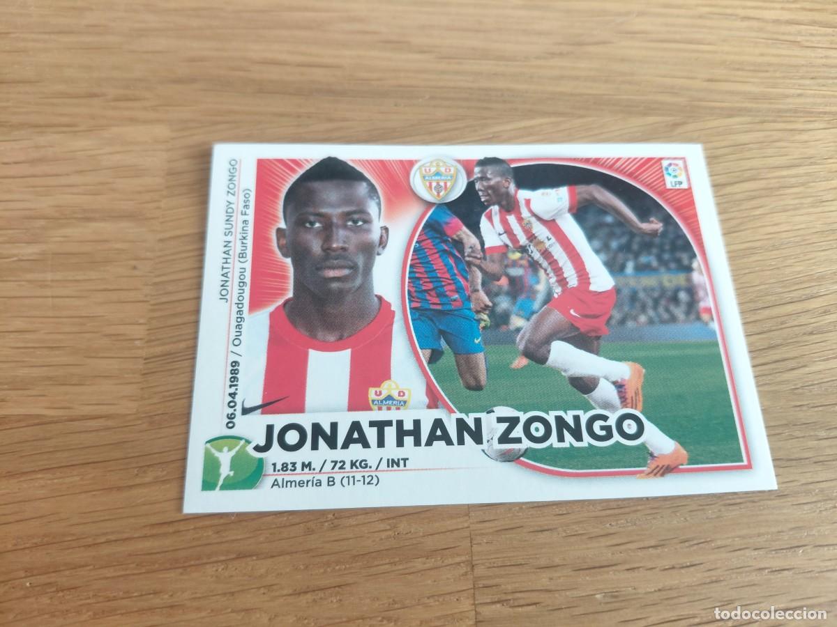 Cromos de F&uacute;tbol: Jonathan Zongo -- n&ordm; 15 -- Almer&iacute;a -- 14/15 -- Este -- Nunca pegado