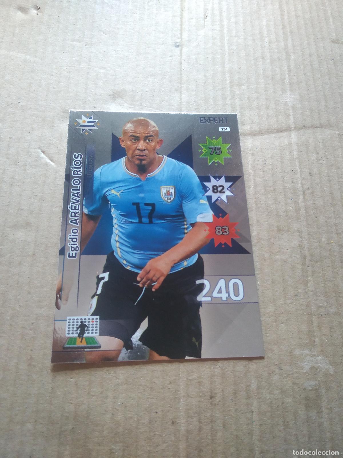 Cromos de F&uacute;tbol: 234 EGIDIO AREVALO RIOS URUGUAY CROMO FUTBOL PANINI COPA AMERICA 2015 ADRENALYN