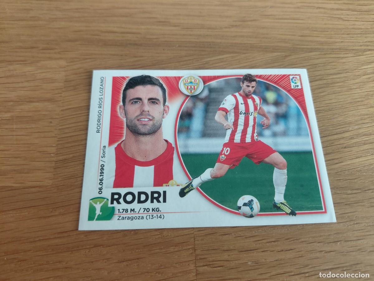 Cromos de F&uacute;tbol: Rodri -- n&ordm; 16 -- Almer&iacute;a -- 14/15 -- Este -- Nunca pegado