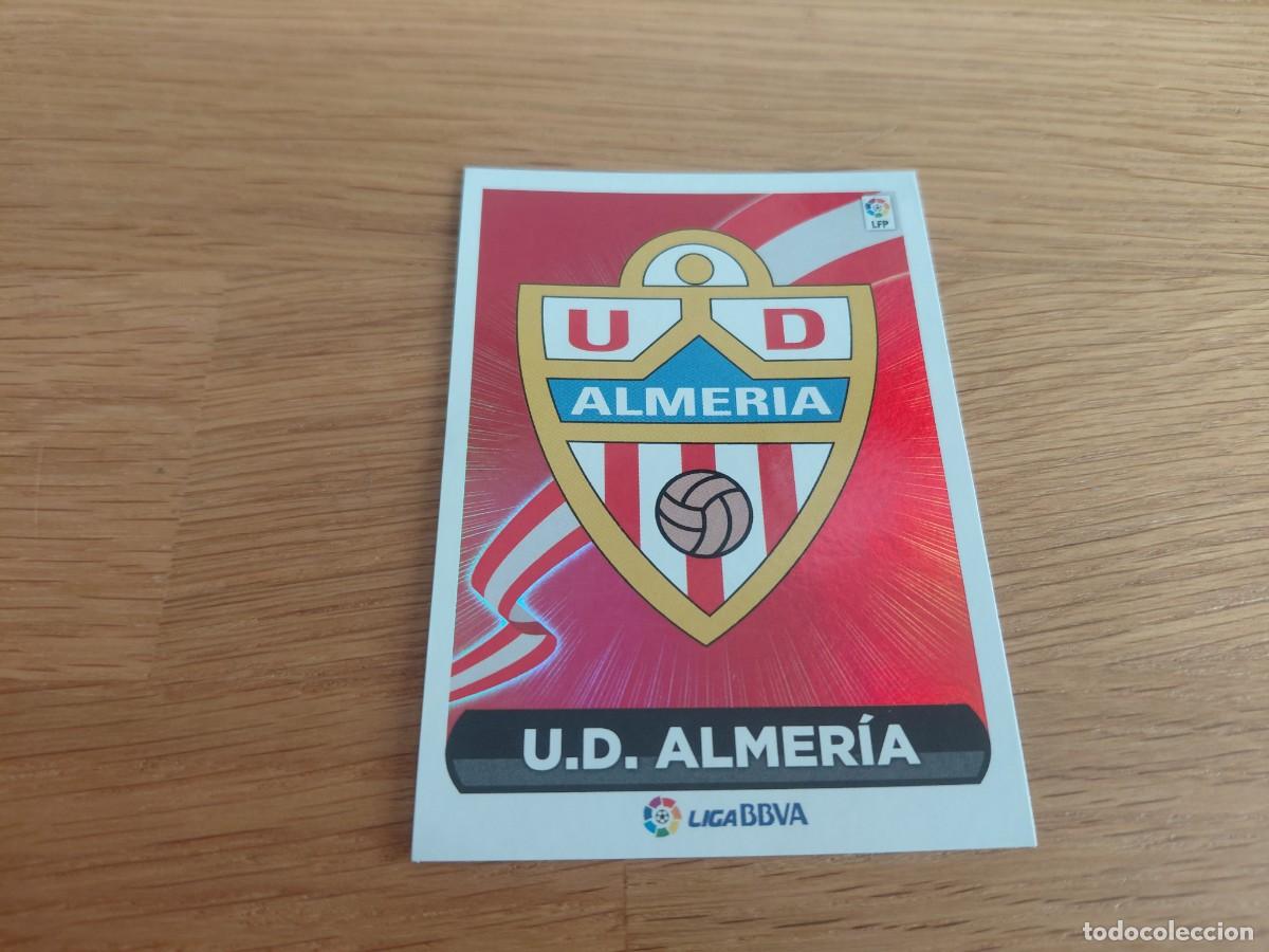 Cromos de F&uacute;tbol: Escudo -- n&ordm; 23 -- Almer&iacute;a -- 14/15 -- Este -- Nunca pegado