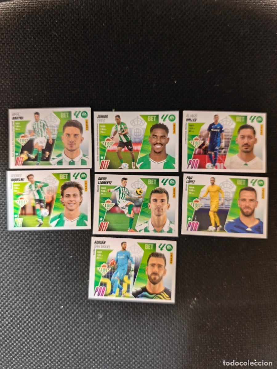 Cartes &agrave; collectionner de Football: 7 cromos la liga 2025. - 26 Betis nuevos nunca pegados