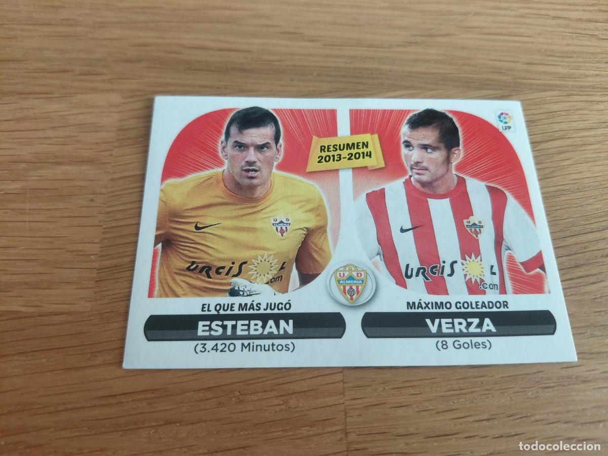 Fu&szlig;ball-Sticker: Esteban y Verza -- n&ordm; 24 -- Almer&iacute;a -- 14/15 -- Resumen -- Este -- Nunca pegado