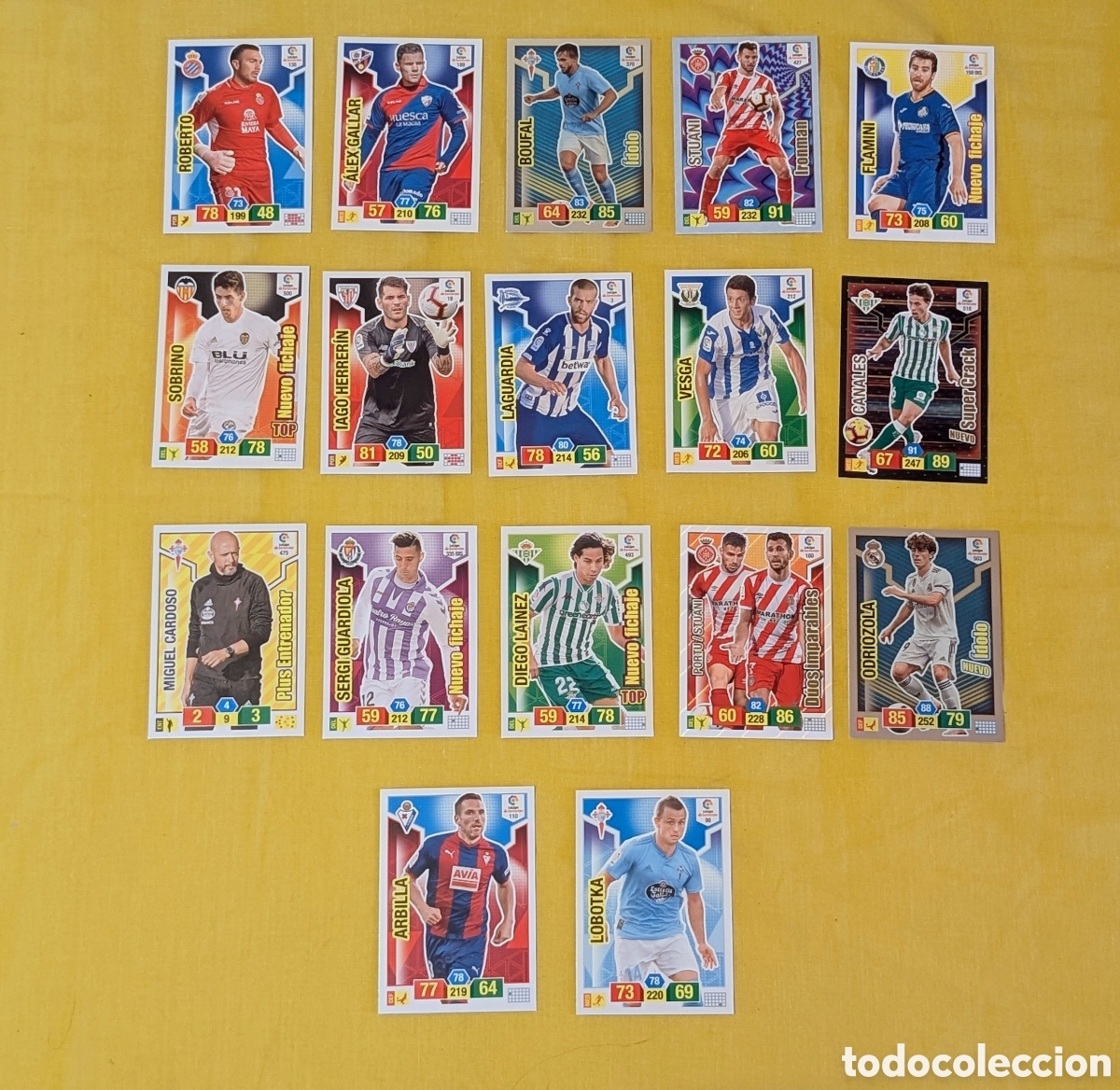 Figurine di Calcio: Lote cromos futbol Adrenalyn XL. 2018/19. Panini
