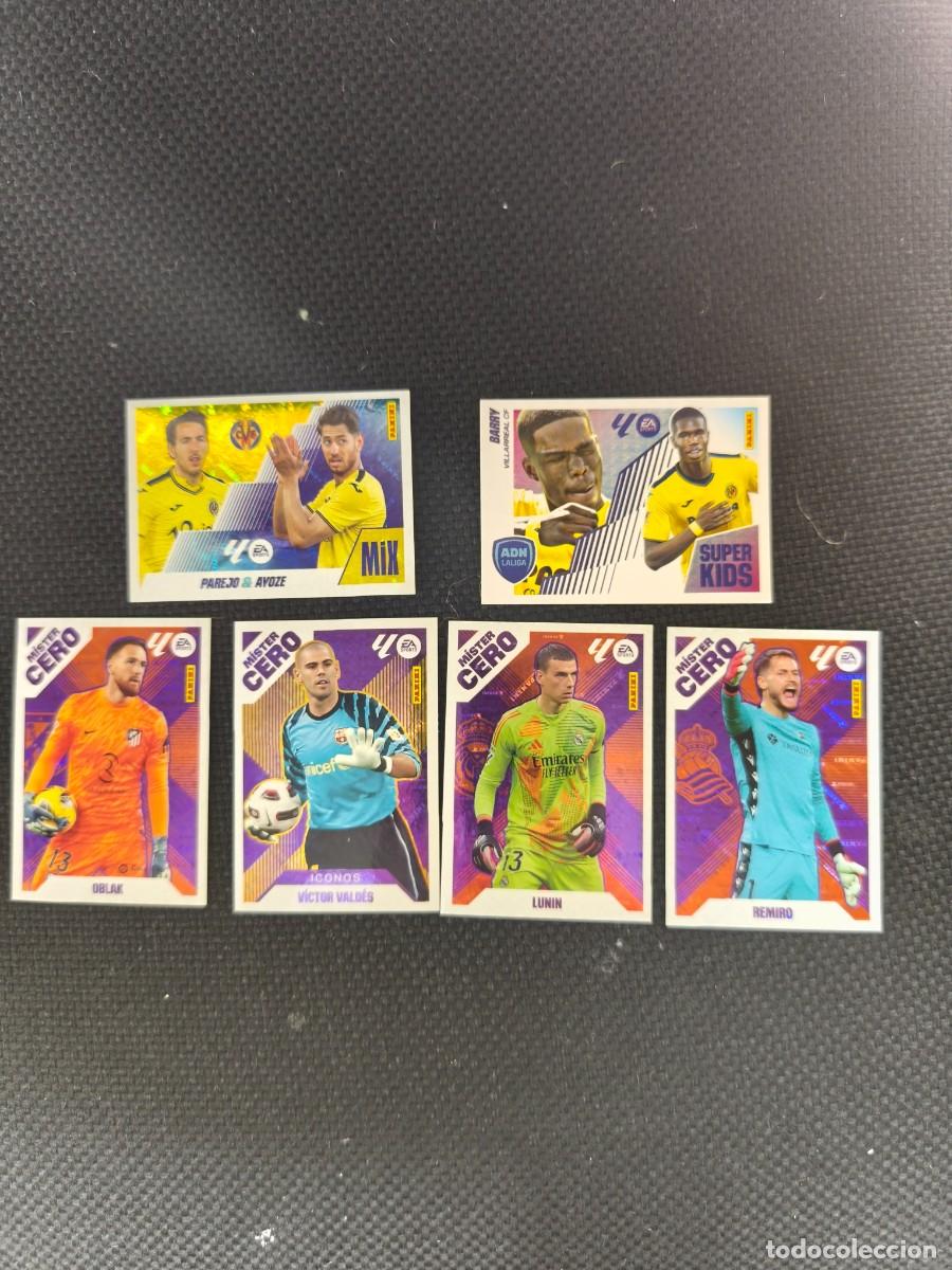 Football Stickers: 6 cromos de la liga 2025-26 mister cero,mix,super kids