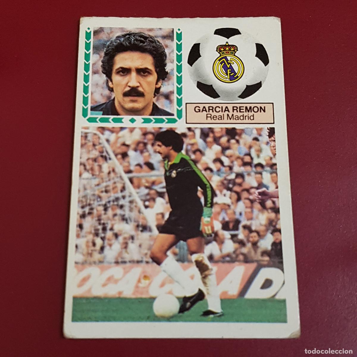 Cromos de F&uacute;tbol: ESTE - LIGA 1983 1984 - 83 84 - R MADRID - GARCIA REMON - RECUPERADO