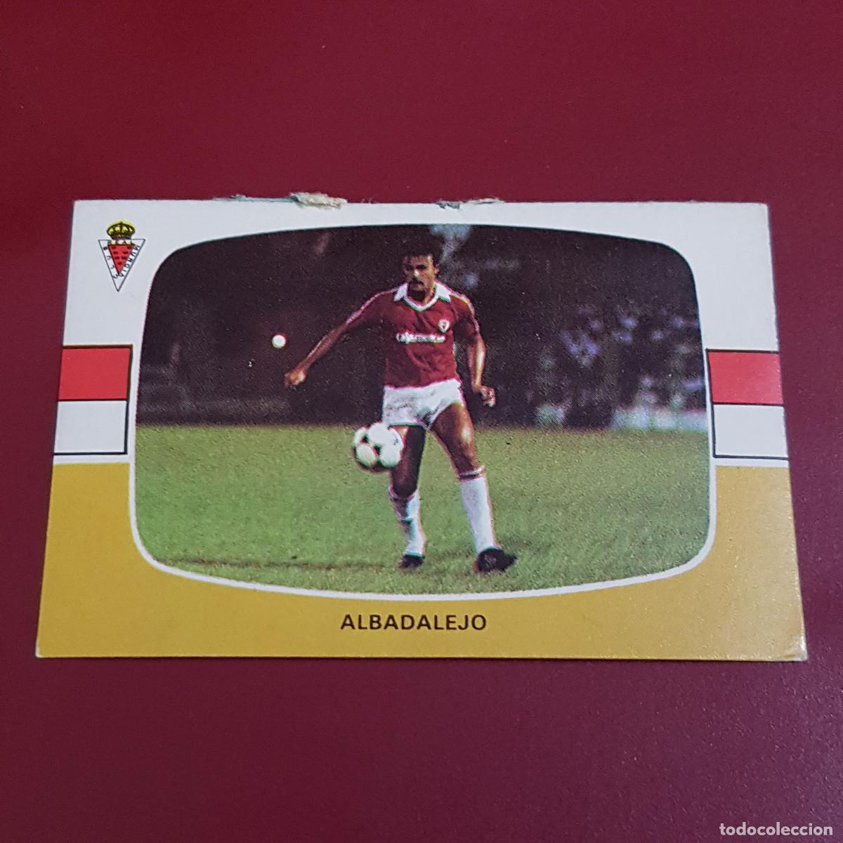 Cromos de F&uacute;tbol: COMOS CANO - CAMPEONATO LIGA 84 85 - 1984 1985 - MURCIA - ALBADALEJO - RECUPERADO